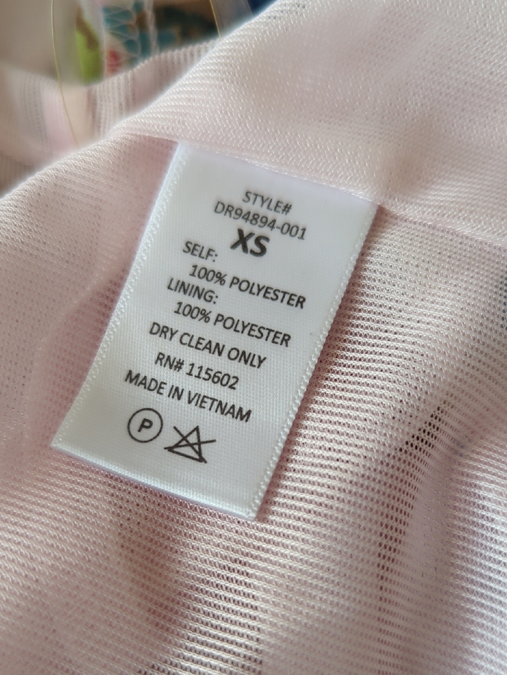 Lush Floral Pale Pink Maxi Dress - Picture 10 of 10
